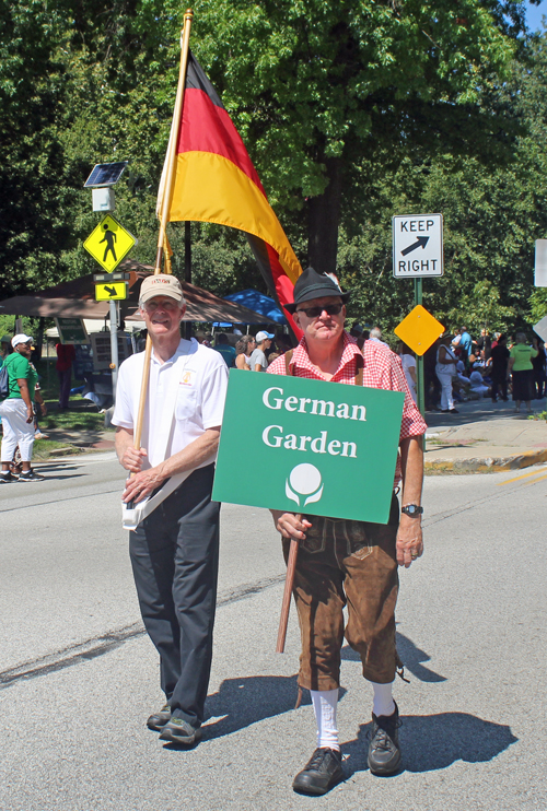 German Cultural Garden in Parade of Flags